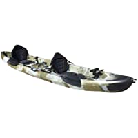 Cambridge Kayaks ES- Sun Fish TÁNDEM SÓLO 2 + 1-Camuflaje del Desierto- RIGIDO